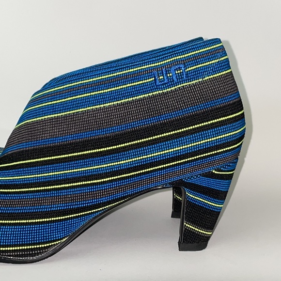 United Nude, striped heel booties (39) - Picture 4 of 10